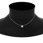 Load image into Gallery viewer, 1-carat-round-halo-black-diamond-necklace-in-FDPD10984GBLACK-1.00CT-NL-RG-GS