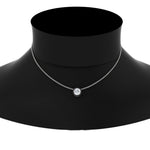 Load image into Gallery viewer, 1-carat-round-halo-black-diamond-necklace-in-FDPD10984GBLACK-1.00CT-NL-WG-GS