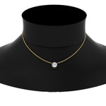 Load image into Gallery viewer, 1-carat-round-halo-black-diamond-necklace-in-FDPD10984GBLACK-1.00CT-NL-YG-GS