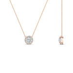 Load image into Gallery viewer, 1-carat-round-halo-diamond-necklace-in-FD-PD10984-1.00CT-NL-RG