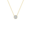 Load image into Gallery viewer, 1-carat-round-halo-diamond-necklace-in-FD-PD10984-1.00CT-NL-YG