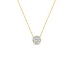 Load image into Gallery viewer, 1-carat-round-halo-diamond-necklace-in-FD-PD10984-1.00CT-NL-YG

