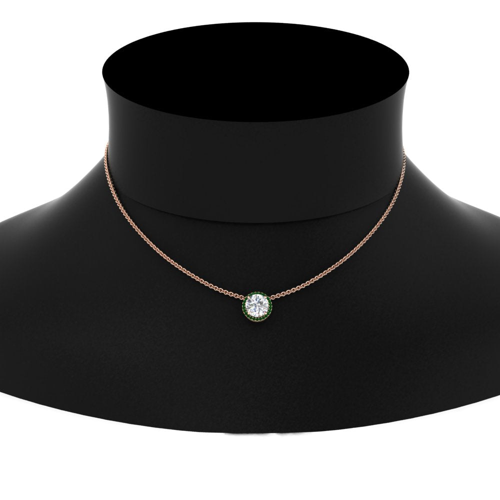1-carat-round-halo-emerald-necklace-in-FDPD10984GEMGR-1.00CT-NL-RG-GS