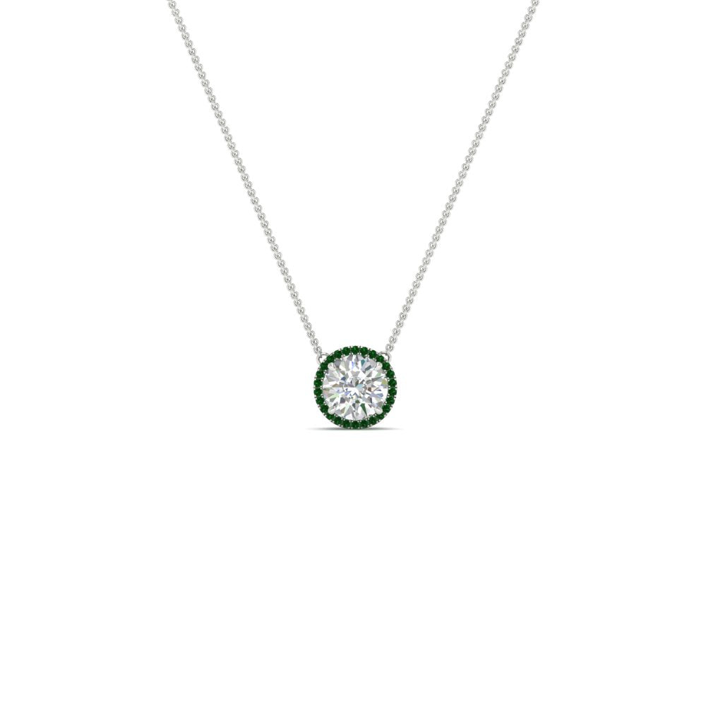 1-carat-round-halo-emerald-necklace-in-FDPD10984GEMGR-1.00CT-NL-WG-GS