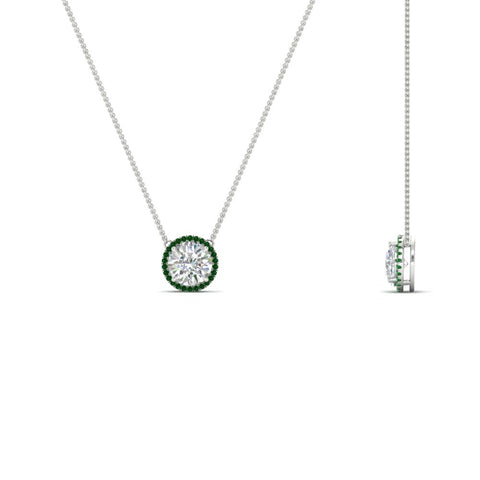 1-carat-round-halo-emerald-necklace-in-FDPD10984GEMGR-1.00CT-NL-WG-GS