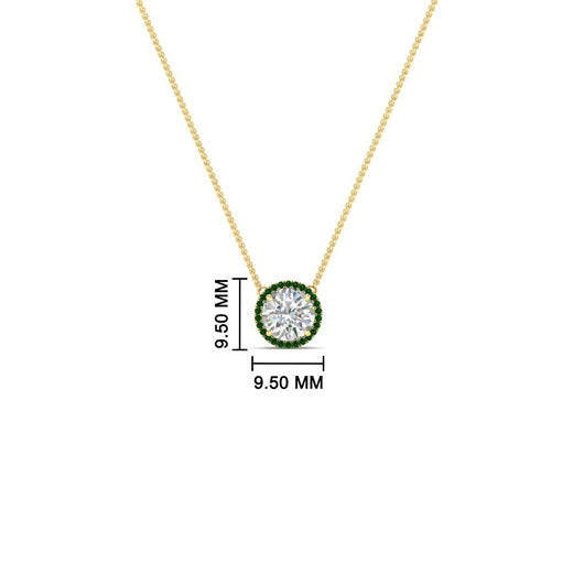 1-carat-round-halo-emerald-necklace-in-FDPD10984GEMGR-1.00CT-NL-YG-GS