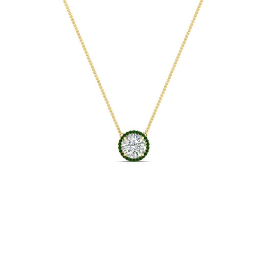1-carat-round-halo-emerald-necklace-in-FDPD10984GEMGR-1.00CT-NL-YG-GS