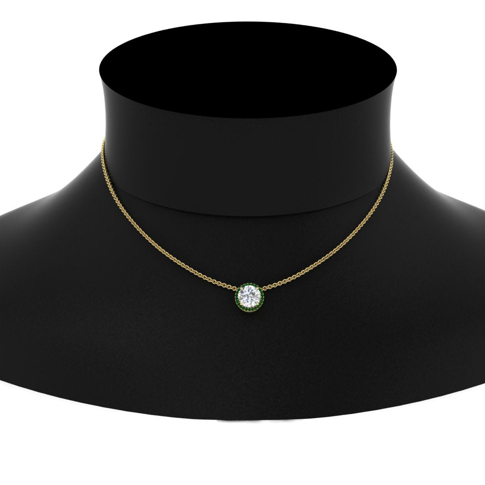 1-carat-round-halo-emerald-necklace-in-FDPD10984GEMGR-1.00CT-NL-YG-GS