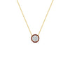 Load image into Gallery viewer, 1-carat-round-halo-ruby-necklace-in-FDPD10984GRUDR-1.00CT-NL-YG-GS