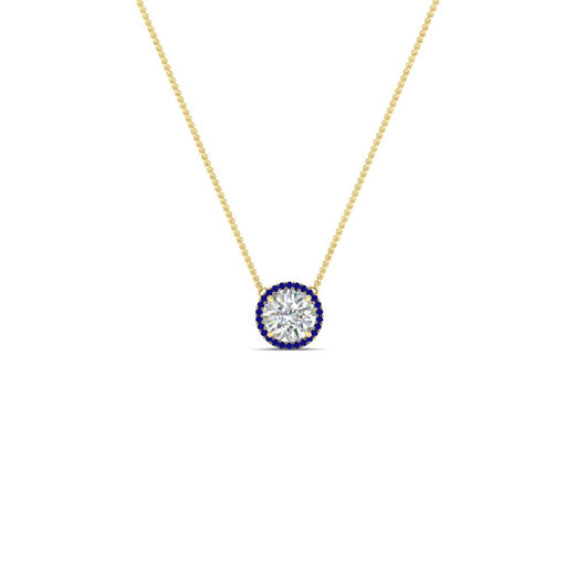 1-carat-round-halo-sapphire-necklace-in-FDPD10984GSABL-1.00CT-NL-YG-GS