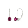Load image into Gallery viewer, 1-carat-round-pink-sapphire-lever-back-earrings-in-white-gold-FDEAR9225ROGSADRPI-1.00CT-NL-WG