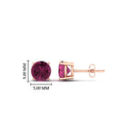 Load image into Gallery viewer, 1-carat-round-pink-sapphire-stud-earring-for-women-in-rose-gold-fdear10411rogsadrpiangle2-1.00ct-nl-rg-hw_6777208f-028e-4492-9436-c7b05855701a.jpg?v=1765339411
