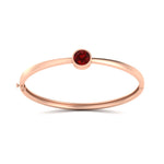 Load image into Gallery viewer, Simple Solitaire Bangle Bracelet