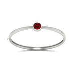 Load image into Gallery viewer, Simple Solitaire Bangle Bracelet