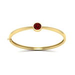Load image into Gallery viewer, Simple Solitaire Bangle Bracelet