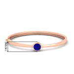 Load image into Gallery viewer, Simple Solitaire Bangle Bracelet