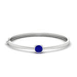 Load image into Gallery viewer, Simple Solitaire Bangle Bracelet