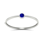 Load image into Gallery viewer, Simple Solitaire Bangle Bracelet