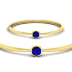 Load image into Gallery viewer, Simple Solitaire Bangle Bracelet
