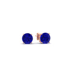 Load image into Gallery viewer, 1-carat-round-sapphire-stud-earring-for-women-in-rose-gold-fdear10411rogsablangle1-1.00ct-nl-rg_3856af07-fa50-410a-b992-17379b1c627d.jpg?v=1765339401
