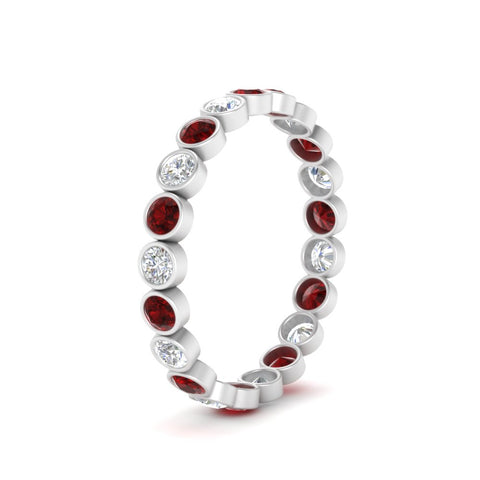 1-carat-ruby-bezel-eternity-ring-in-white-gold-FDEWB10558-0.05CTGRUDRANGLE3-NL-WG