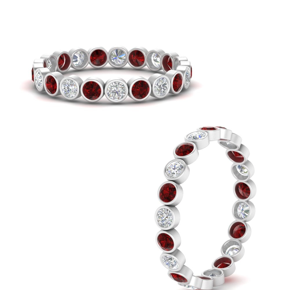 1-carat-ruby-bezel-eternity-ring-in-white-gold-FDEWB10558-0.05CTGRUDRANGLE3-NL-WG