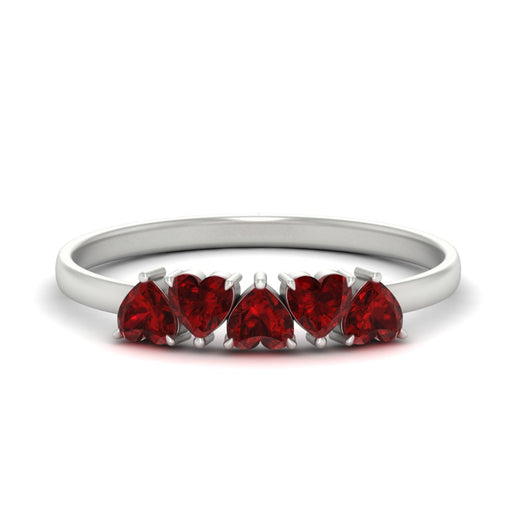 1-carat-ruby-heart-shape-five-stone-wedding-ring-in-white-gold-FD9600HTBGRUDR-1.00CT-NL-WG