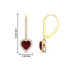 Load image into Gallery viewer, 1-carat-ruby-heart-shape-lever-back-diamond-earring-in-yellow-gold-FDEAR-11235HTGRUDR-1.00CT-NL-YG.jpg
