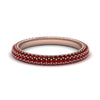 Load image into Gallery viewer, 1-carat-ruby-micro-pave-eternity-band-in-rose-gold-FD-EWB9202GRUDR-NL-RG-GS