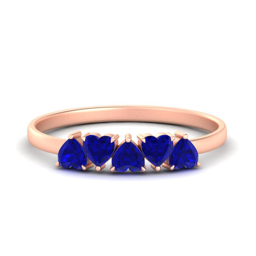 1-carat-sapphire-heart-shape-five-stone-wedding-ring-in-rose-gold-FD9600HTBGSABL-1.00CT-NL-RG