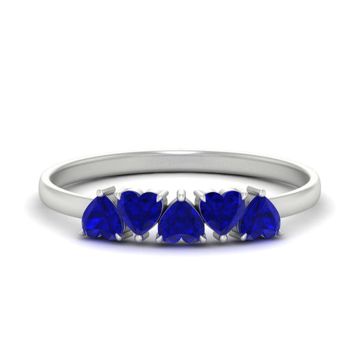 1-carat-sapphire-heart-shape-five-stone-wedding-ring-in-white-gold-FD9600HTBGSABL-1.00CT-NL-WG