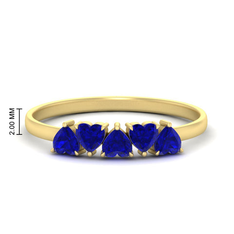 1-carat-sapphire-heart-shape-five-stone-wedding-ring-in-yellow-gold-FD9600HTBGSABL-1.00CT-NL-YG-HW