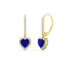 Load image into Gallery viewer, 1-carat-sapphire-heart-shape-lever-back-diamond-earring-in-yellow-gold-FDEAR-11235HTGSABL-1.00CT-NL-YG.jpg