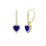 Load image into Gallery viewer, 1-carat-sapphire-heart-shape-lever-back-diamond-earring-in-yellow-gold-FDEAR-11235HTGSABL-1.00CT-NL-YG.jpg
