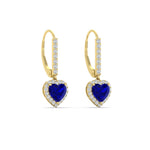 Load image into Gallery viewer, 1-carat-sapphire-heart-shape-lever-back-diamond-earring-in-yellow-gold-FDEAR-11235HTGSABL-1.00CT-NL-YG.jpg
