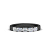 Load image into Gallery viewer, 1-carat-sideways-emerald-cut-wedding-band-in-black-gold-FD8126EMB-1.00CT-NL-BG