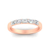 Load image into Gallery viewer, 1-carat-sideways-emerald-cut-wedding-band-in-rose-gold-FD8126EMBANGLE5-1.00CT-NL-RG