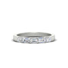 Load image into Gallery viewer, 1-carat-sideways-emerald-cut-wedding-band-in-white-gold-FD8126EMB-1.00CT-NL-WG