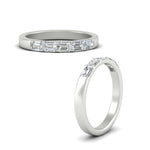 Load image into Gallery viewer, 1-carat-sideways-emerald-cut-wedding-band-in-white-gold-FD8126EMBANGLE3-1.00CT-NL-WG
