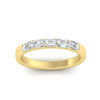 Load image into Gallery viewer, 1-carat-sideways-emerald-cut-wedding-band-in-yellow-gold-FD8126EMBANGLE5-1.00CT-NL-YG