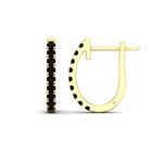 Load image into Gallery viewer, 1-carat-simple-black-diamond-huggie-hoop-earring-for-women-in-yellow-gold-FDEAR11260GBLACKANGLE2-1.00-NL-YG
