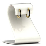 Load image into Gallery viewer, 1-carat-simple-black-diamond-huggie-hoop-earring-for-women-in-yellow-gold-FDEAR11260GBLACKANGLE2-1.00-NL-YG
