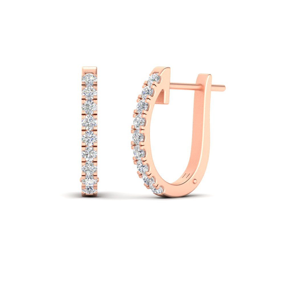 1-carat-simple-diamond-huggie-hoop-earring-for-women-in-rose-gold-FDEAR11260ANGLE2-1.00-NL-RG