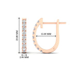 Load image into Gallery viewer, 1-carat-simple-diamond-huggie-hoop-earring-for-women-in-rose-gold-FDEAR11260ANGLE2-1.00-NL-RG
