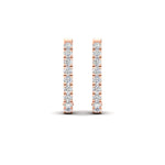 Load image into Gallery viewer, 1-carat-simple-diamond-huggie-hoop-earring-for-women-in-rose-gold-FDEAR11260ANGLE2-1.00-NL-RG
