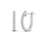 Load image into Gallery viewer, 1-carat-simple-diamond-huggie-hoop-earring-for-women-in-white-gold-FDEAR11260ANGLE2-1.00-NL-WG
