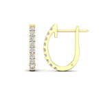 Load image into Gallery viewer, 1-carat-simple-diamond-huggie-hoop-earring-for-women-in-yellow-gold-FDEAR11260ANGLE2-1.00-NL-YG
