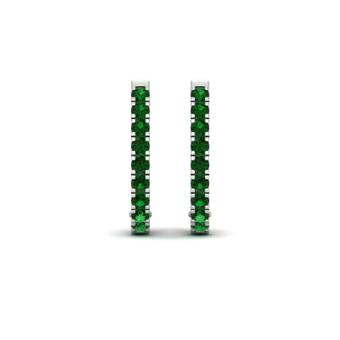 1-carat-simple-emerald-huggie-hoop-earring-for-women-in-white-gold-FDEAR11260GEMGRANGLE2-1.00-NL-WG