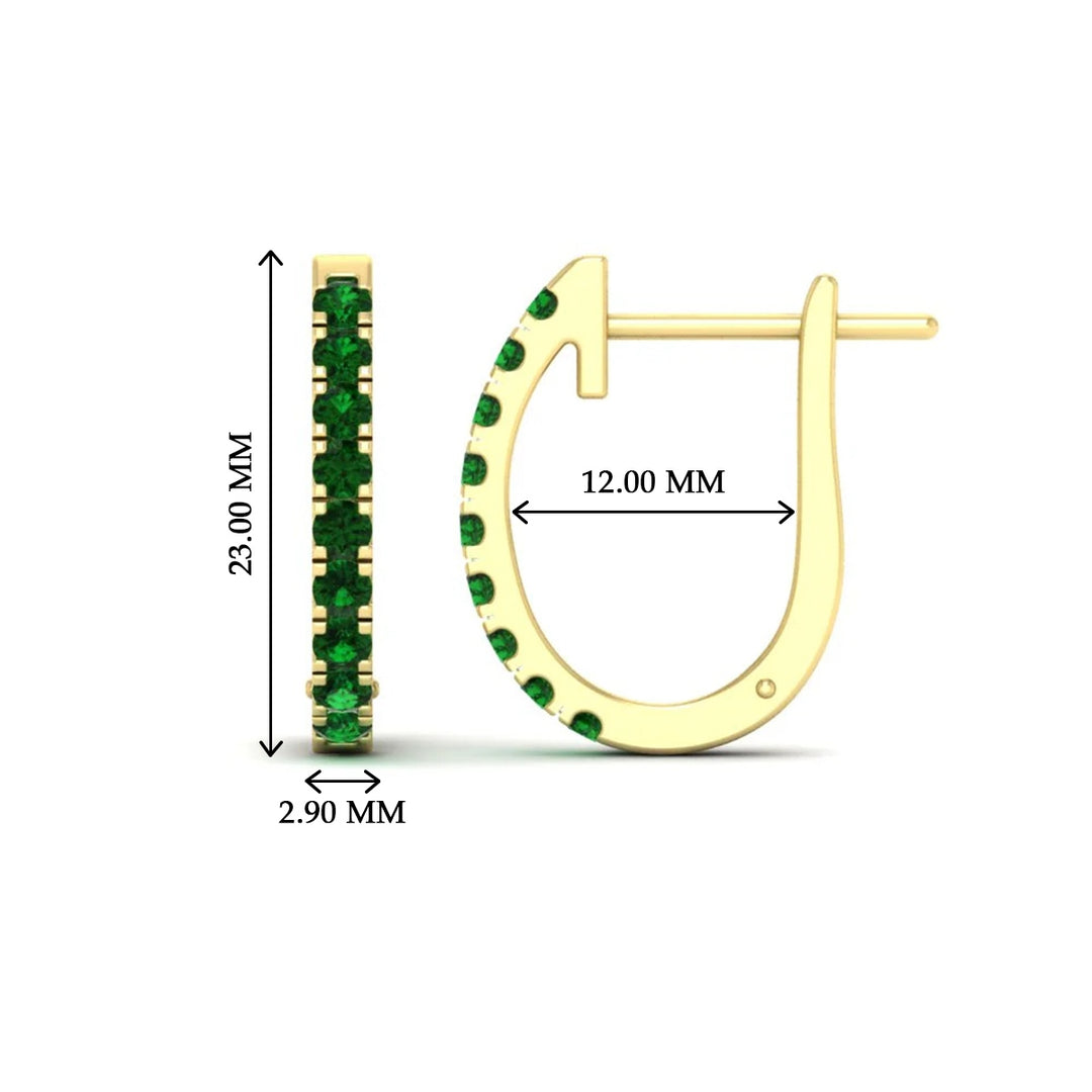 1-carat-simple-emerald-huggie-hoop-earring-for-women-in-yellow-gold-FDEAR11260GEMGRANGLE2-1.00-NL-YG