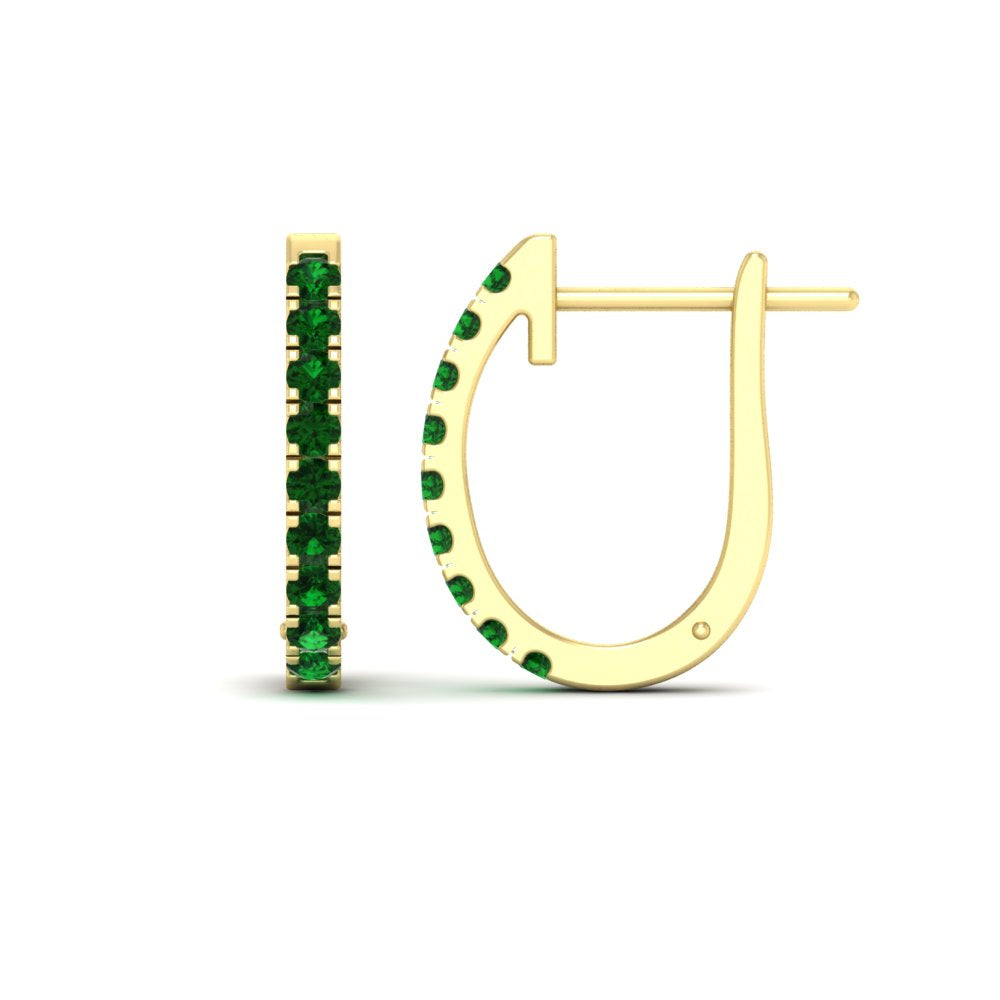 1-carat-simple-emerald-huggie-hoop-earring-for-women-in-yellow-gold-FDEAR11260GEMGRANGLE2-1.00-NL-YG